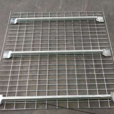 Galvanized U channel  flared wire mesh panels for pallet racking