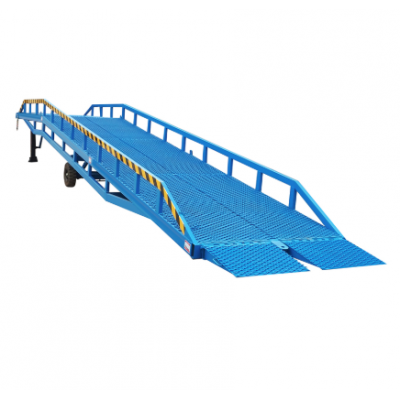 warehouse factory workshop dock yard ramp/mobile hydraulic dock yard ramp